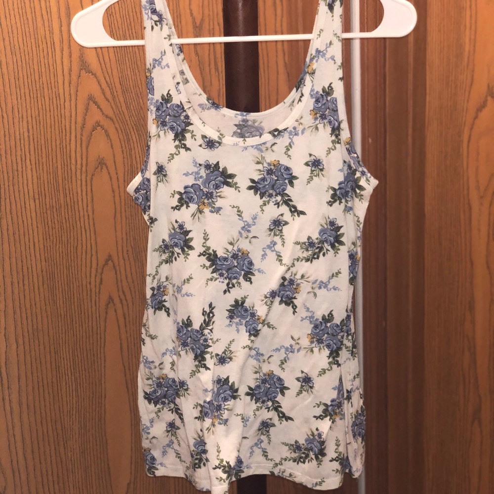 Floral tank top